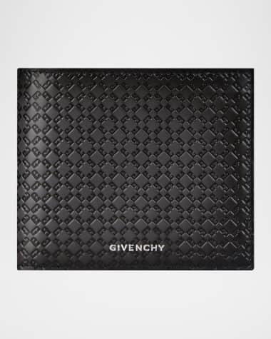 Givenchy Men's Monogram 72 Leather Bifold Wallet