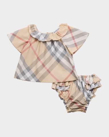 Burberry Girl's Emmie 3-Piece Gift Set, Size 1M-9M