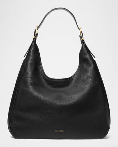 MICHAEL Michael Kors Nolita Large Pebbled Leather Hobo Shoulder Bag