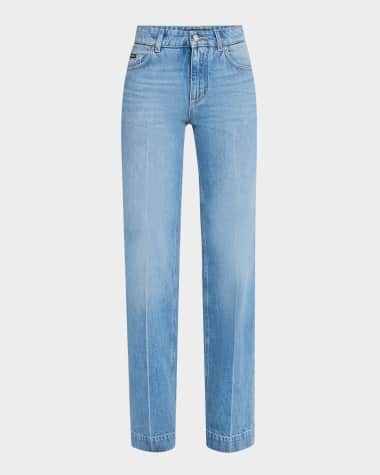 Dolce&Gabbana Adon Tavex Straight-Leg Jeans