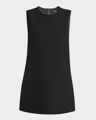 Dolce&Gabbana Sleeveless Crepe Mini Dress