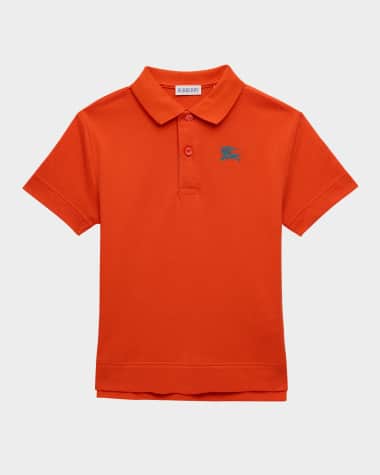 Burberry Boy's EKD Polo Shirt, Size 3-14