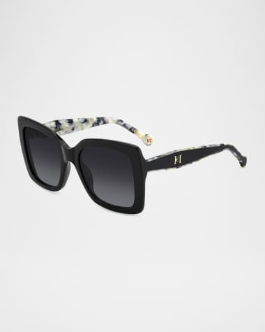 Carolina Herrera Square Acetate Sunglasses
