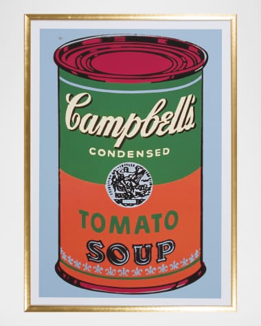Shadow Catchers "Colored Campbell's Soup Can" Framed Giclee by Andy Warhol