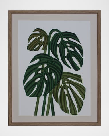 Shadow Catchers "Tropical Flourish" Framed Lithograph