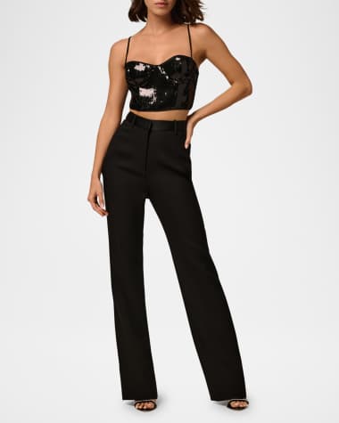 Kiki De Montparnasse Sequin Longline Bra