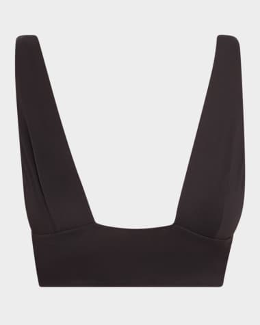 Kiki De Montparnasse Echauffe Jersey Soft Plunge Bra