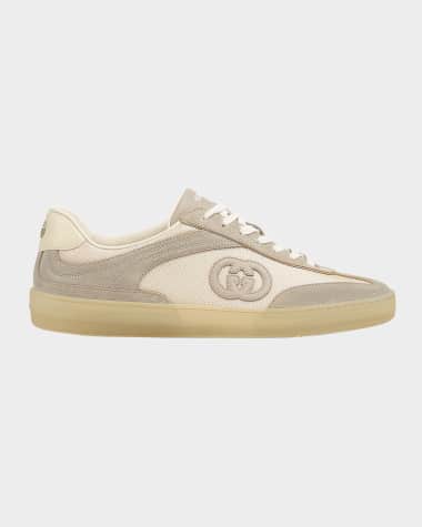 Gucci Men's G74 Interlocking G Low-Top Sneakers