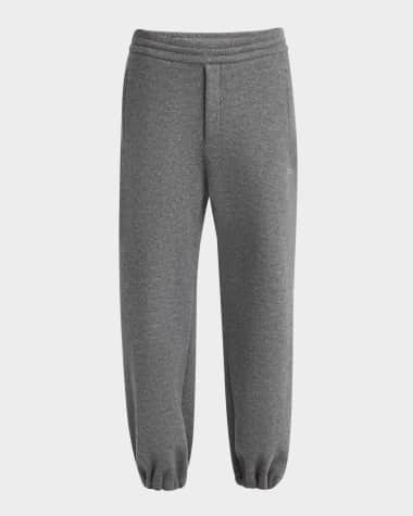 McQueen Men's Double-Face Jersey Sweatpants