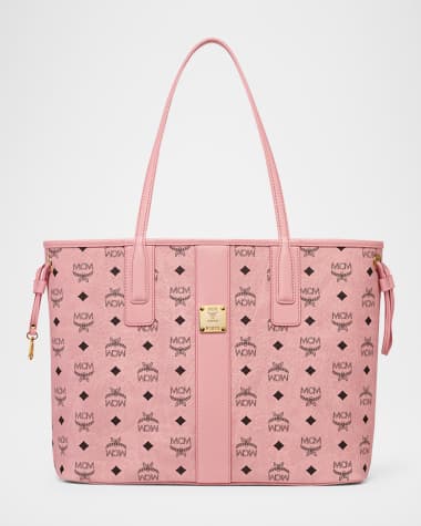 MCM Liz Medium Visetos Shopper Tote Bag