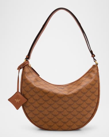MCM Himmel Medium Lauretos Hobo Bag