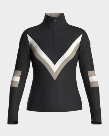 We Norwegians Hafjell Chevron Quarter-Zip Pullover