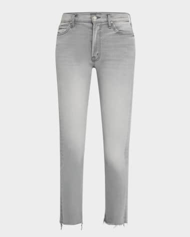 MOTHER The Rascal Ankle Fray Jeans
