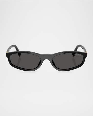 Miu Miu MU A06SF Oval Sunglasses