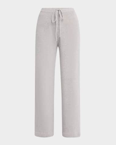 Theory Drawstring Wool Cashmere Track Pants