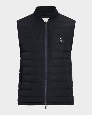 Burberry Men's Quilted Down Vest