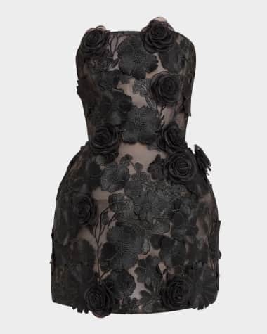 Bronx and Banco Jasmine Maraya Embroidered Corset Mini Dress