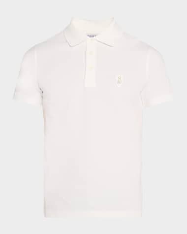 Burberry Men's Pique Crest Polo Shirt