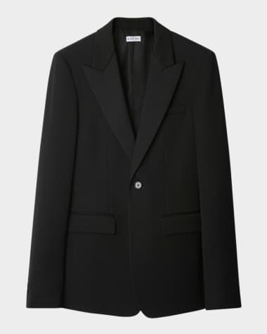 Burberry Men's Wool Tuxedo Jacket