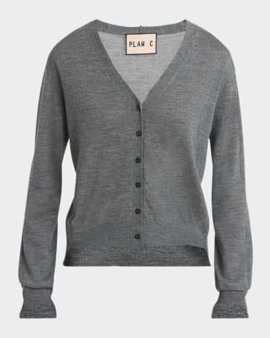 Plan C V-Neck Cashmere Cardigan
