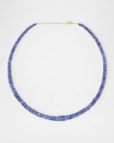 JIA JIA Fancy-Cut Tanzanite Necklace in 14K Yellow Gold, 17.5"L