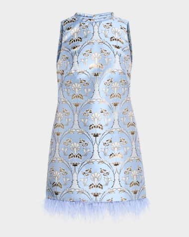 Cara Cara Paige Printed Mini Shift Dress