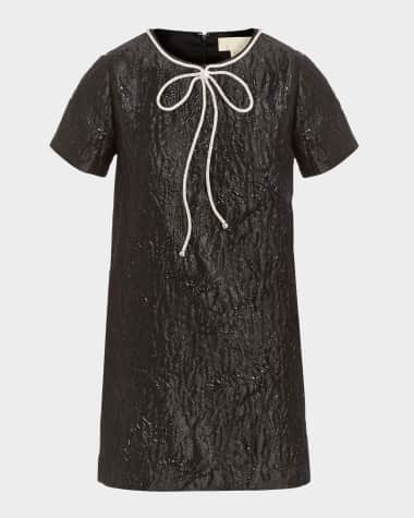 Mestiza New York Ainslee Crystal Bow Mini Shift Dress