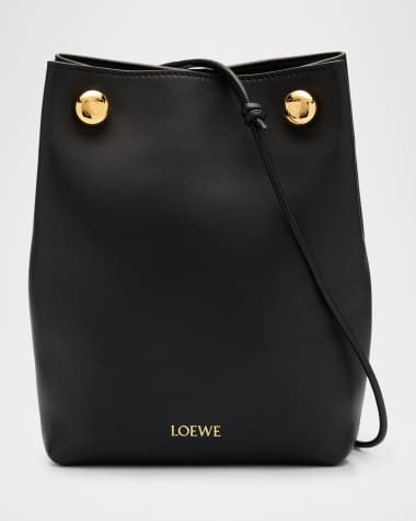 Loewe Pebble Pouch Bucket Bag in Calf Leather