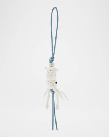 Loewe Squid Bag Charm in Wool Felt