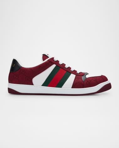 Gucci Men's Screener GG Canvas Low-Top Sneakers