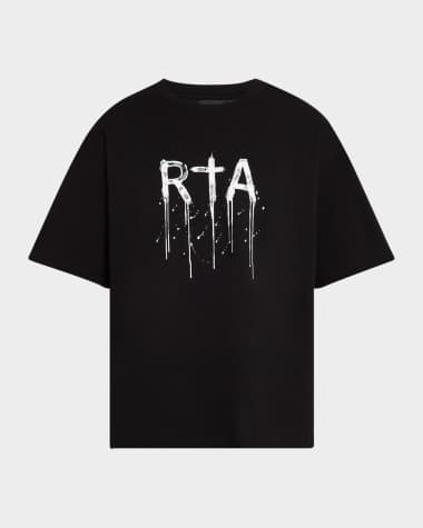 RTA Men's Colin Watercolor Logo T-Shirt