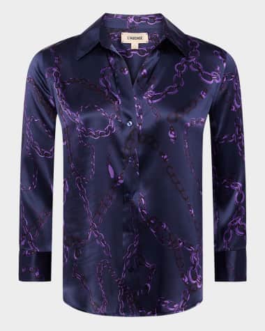 L'Agence Dani Silk Blouse