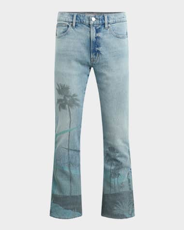 Hudson Men's Walker Kick Flare Jeans