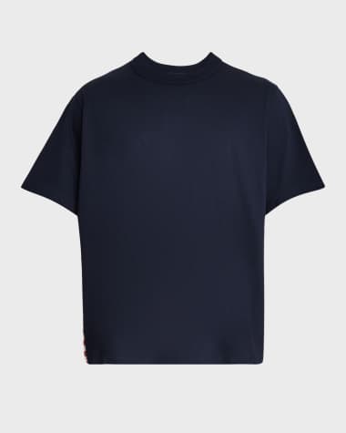 Bottega Veneta Men's Soft Cotton Jersey T-Shirt
