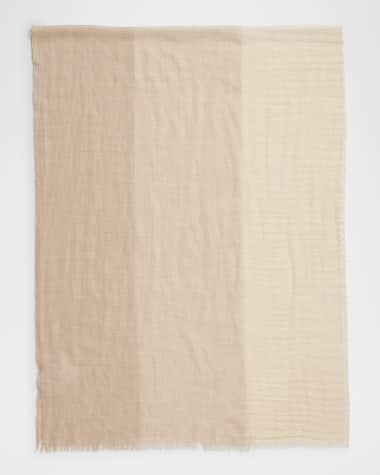 ARCA Striped Cashmere Scarf