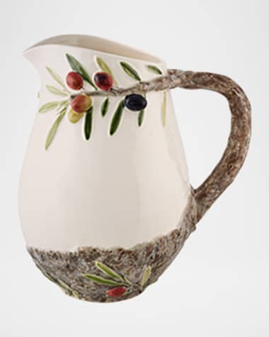 Bordallo Pinheiro Olival Pitcher, 86.5 oz.