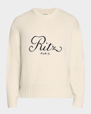 FRAME x Ritz Paris x Ritz Paris Men's Cashmere Sweater