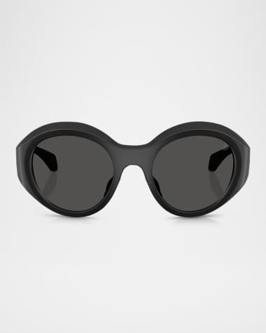 Moncler Men's ME8005 Round Sunglasses