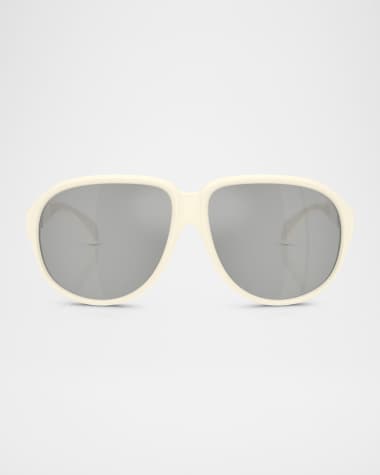 Moncler Men's ME8001 Aviator Sunglasses