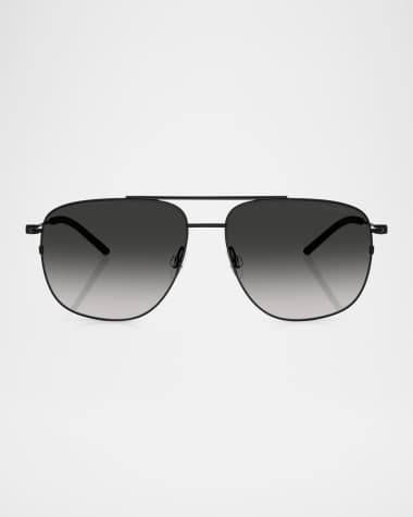Moncler Men's ME4004 Aviator Sunglasses