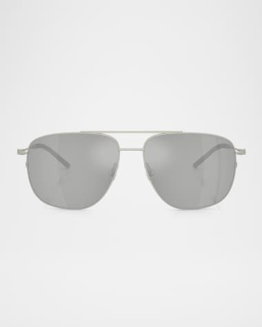 Moncler Men's ME4004 Aviator Sunglasses
