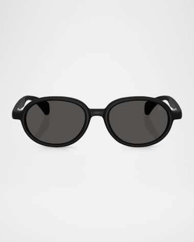 Moncler Men's ME8006 Oval Sunglasses