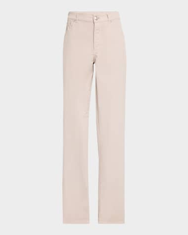 Brunello Cucinelli Men's Slim Five-Pocket Pants