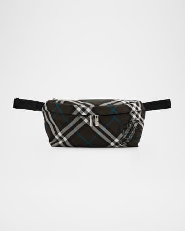 Burberry Men's Classics Check Belt Bag