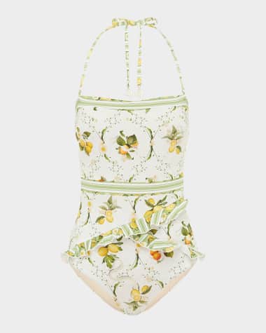 Aqua Blu Australia Bridget Bandeau One-Piece Swimsuit