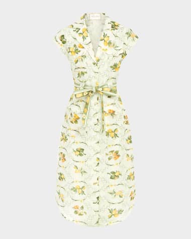 Aqua Blu Australia Camilla Belted Midi Shirtdress