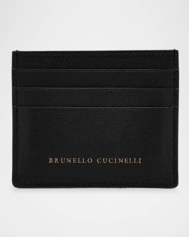 Brunello Cucinelli Leather Card Case