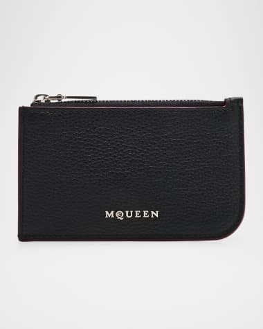 McQueen Men's Sling Zip Card Holder