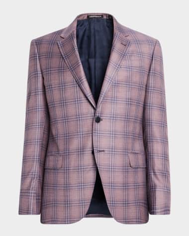 Emporio Armani Men's Plaid Sport Coat