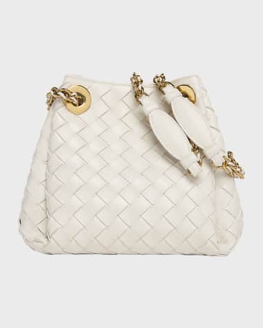 Bottega Veneta Small Parachute Leather Shoulder Bag